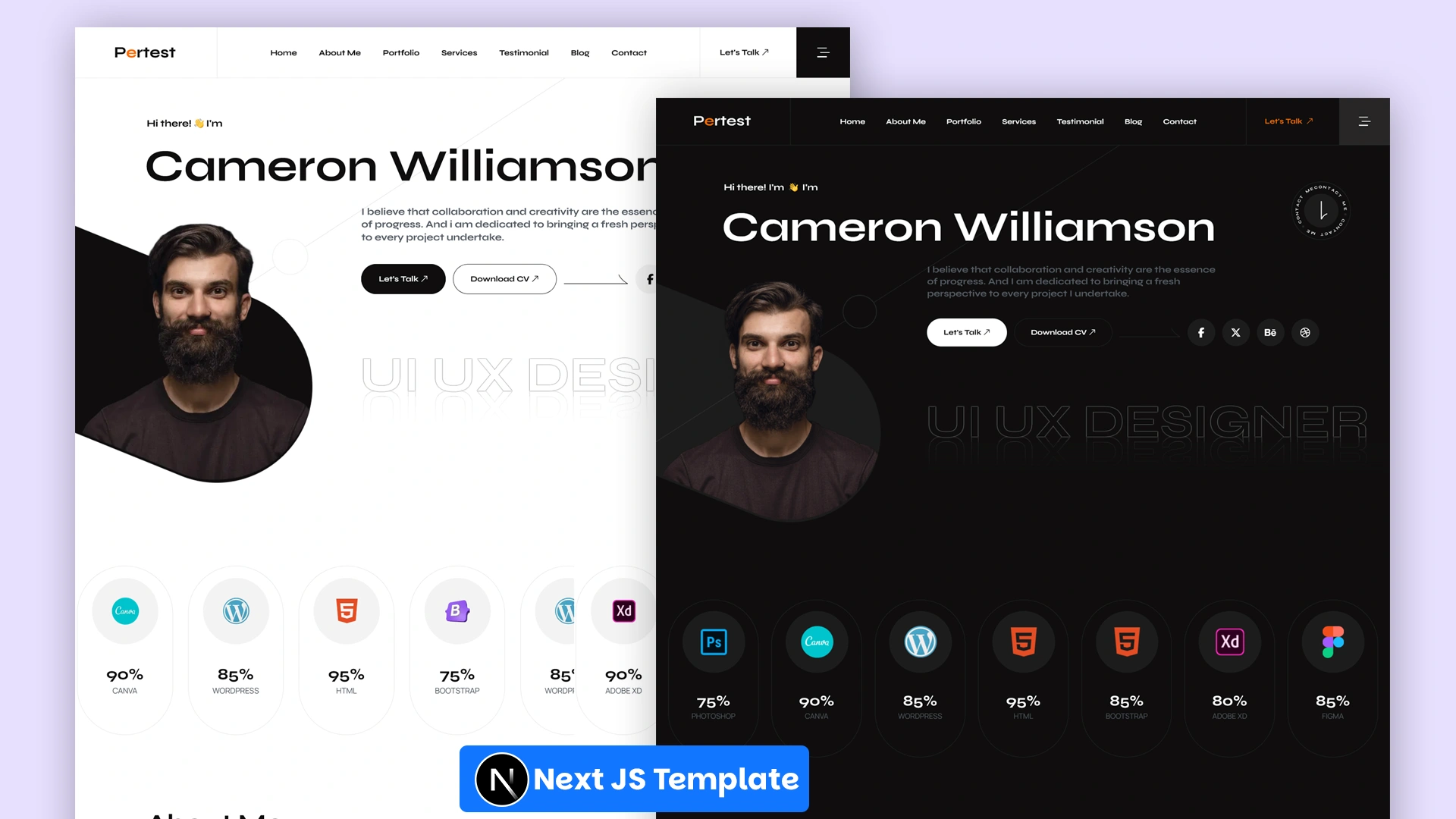 Textio - Personal Portfolio Next js Template
