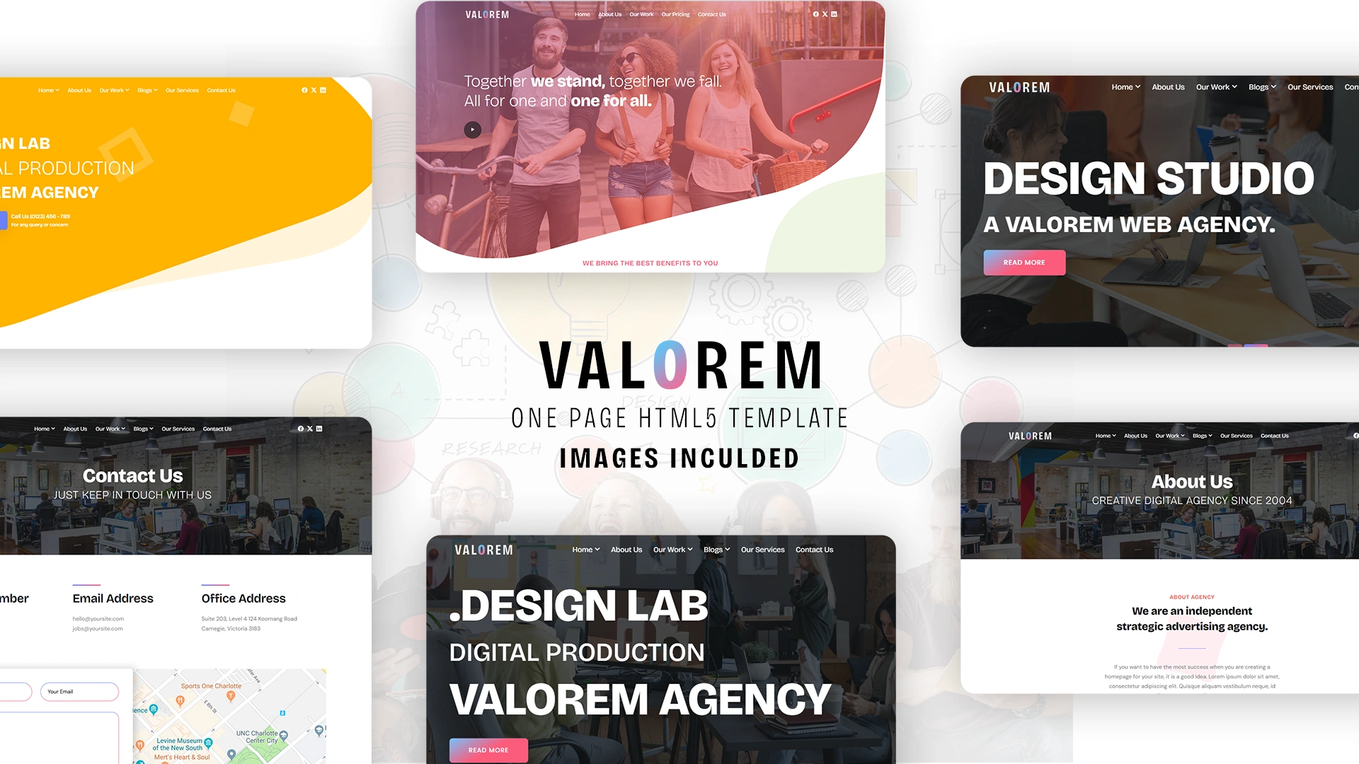 Valorem - Multipurpose Creative HTML Template