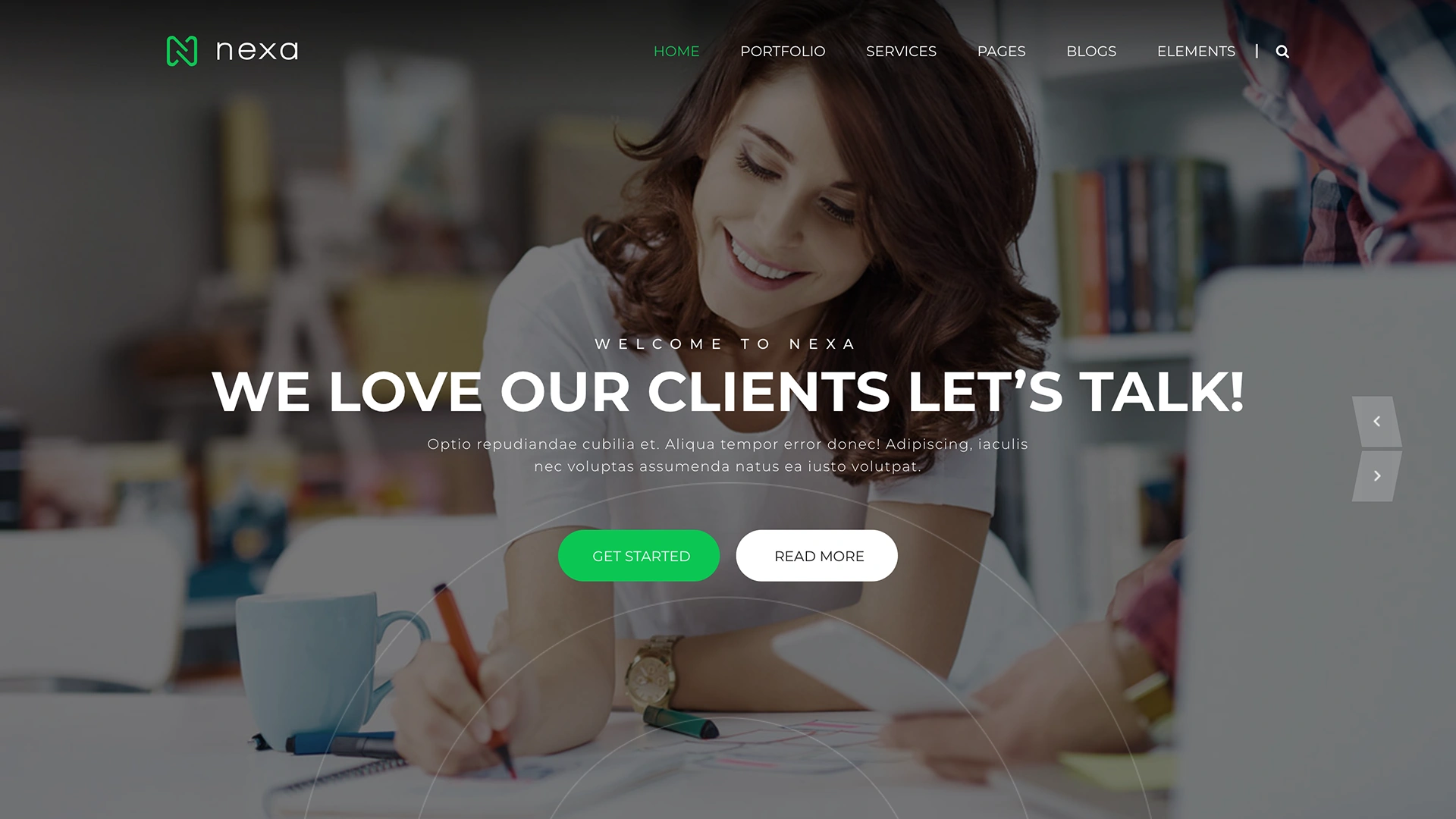 Nexa - Creative Agency Portfolio Template