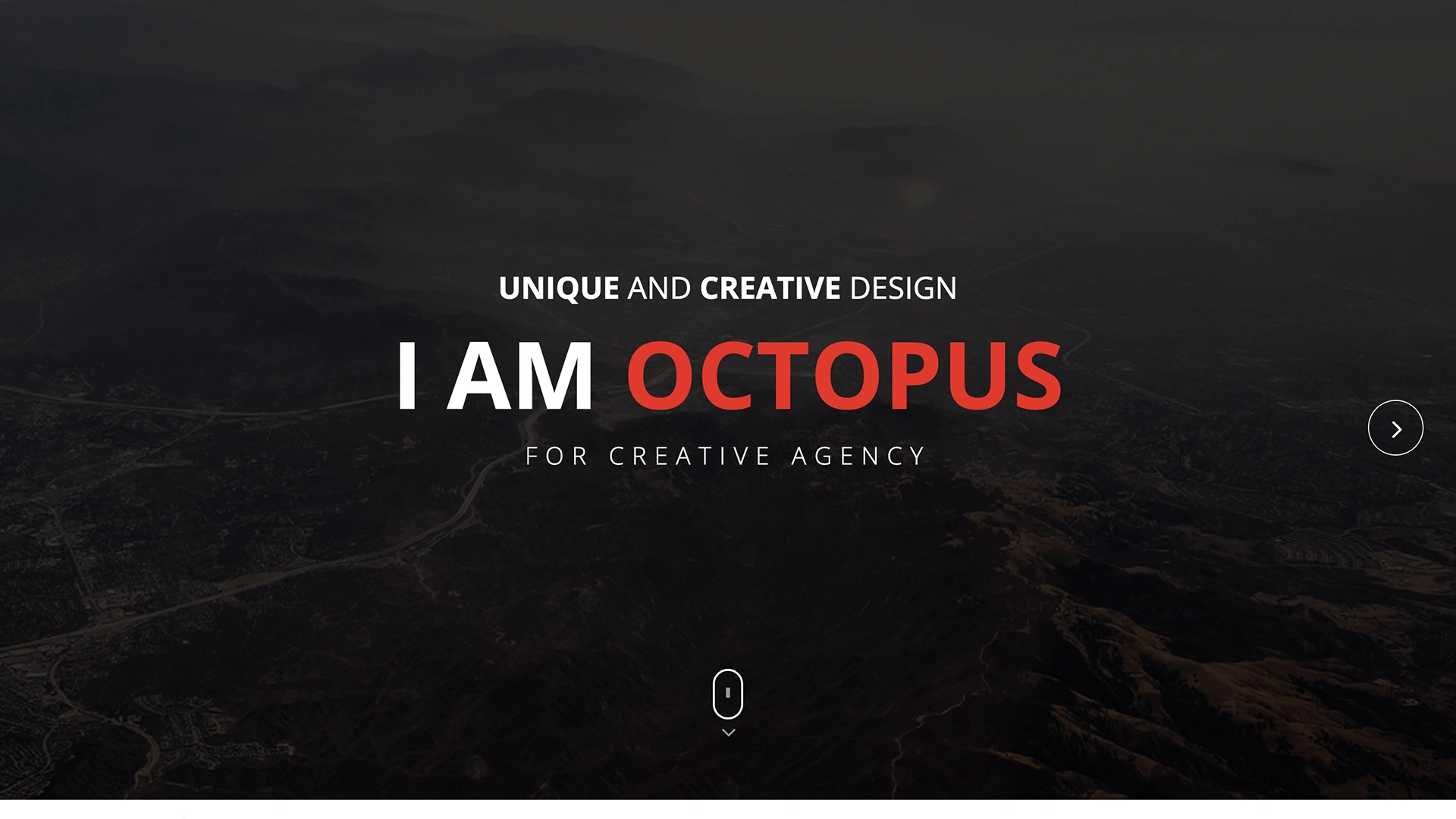 Octopus - One Page Creative Agency HTML Template