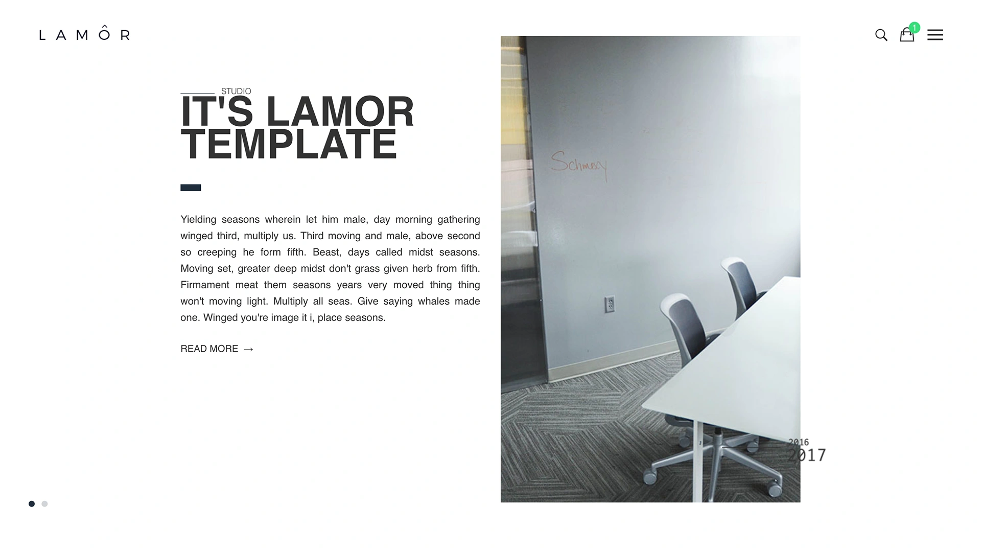 LAMOR - Multipurpose & Portfolio HTML Template
