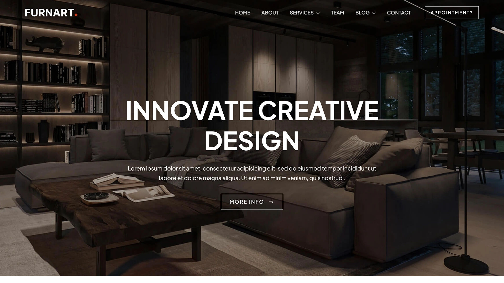 Furnart - Furniture & Interior Template