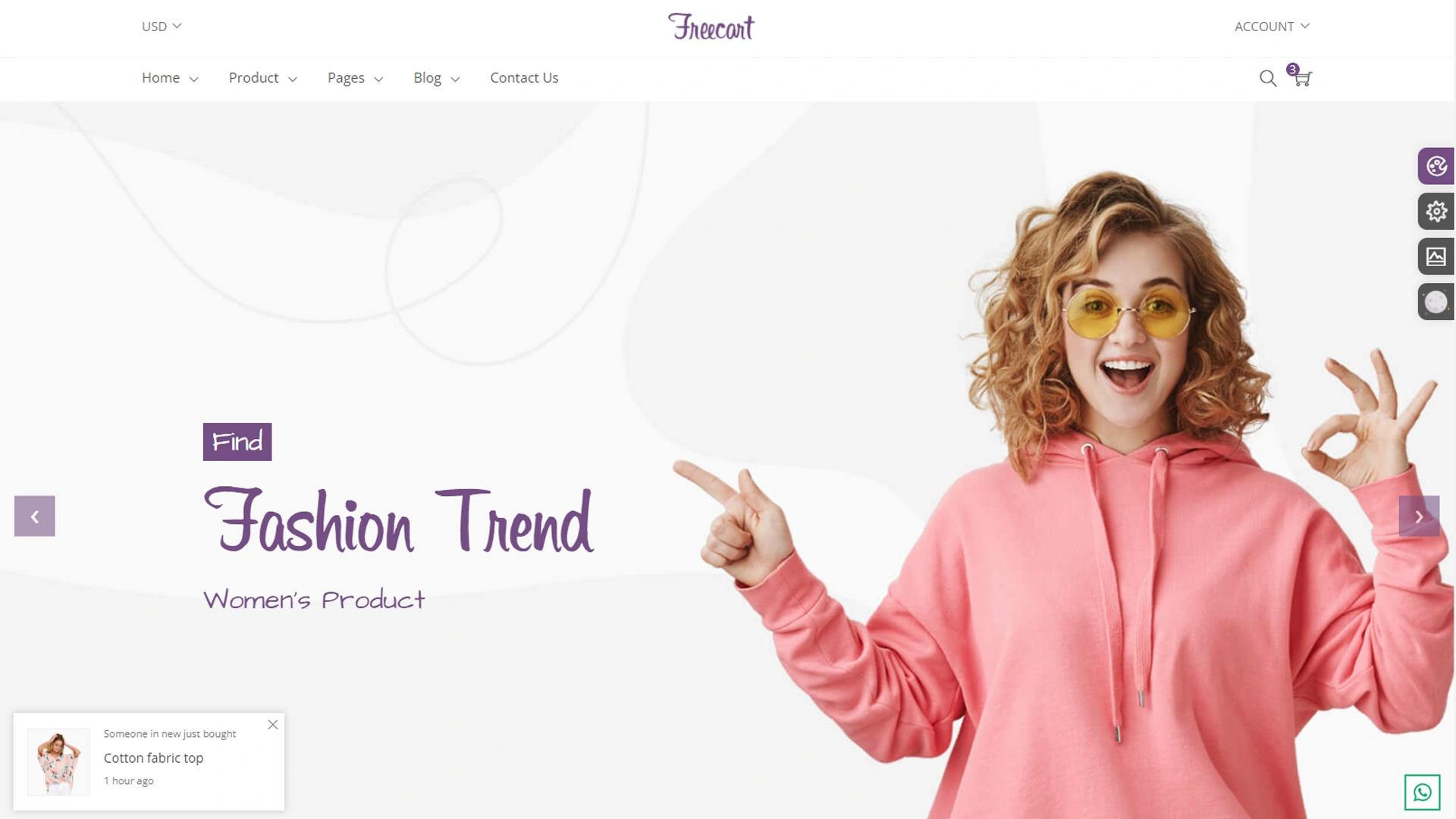 Freecart - eCommerce HTML Template