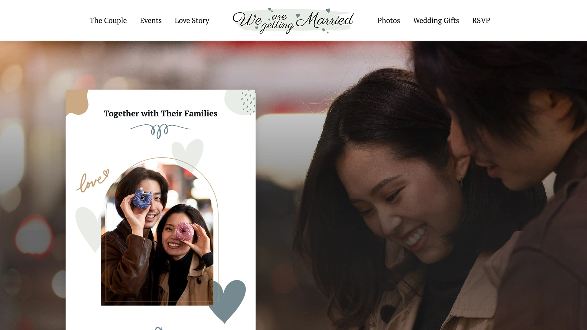 Aiko - Responsive Wedding Invitation Template