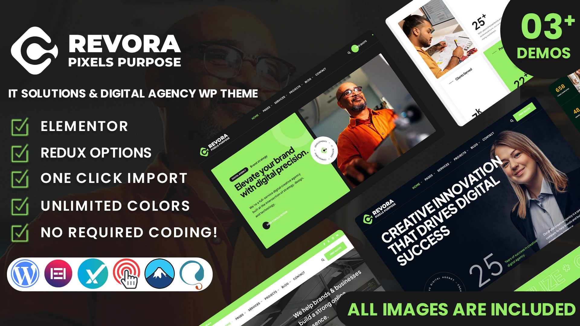 Revora - IT Solutions & Digital Agency WordPress Theme