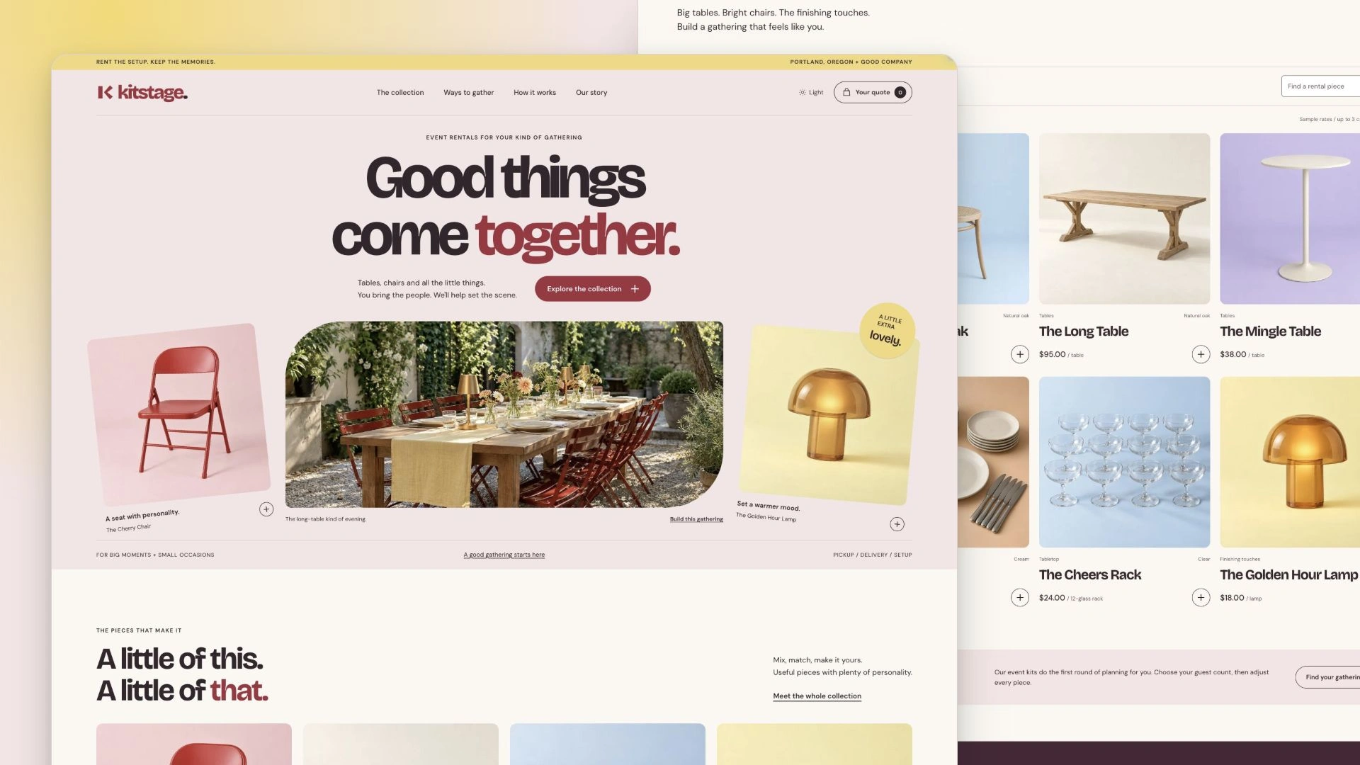 Kitstage - Event Equipment Rental HTML Website Template