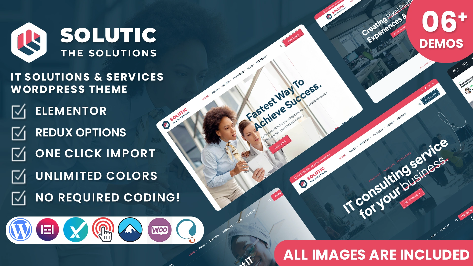 Solutic - IT Solutions and Services WordPress Theme