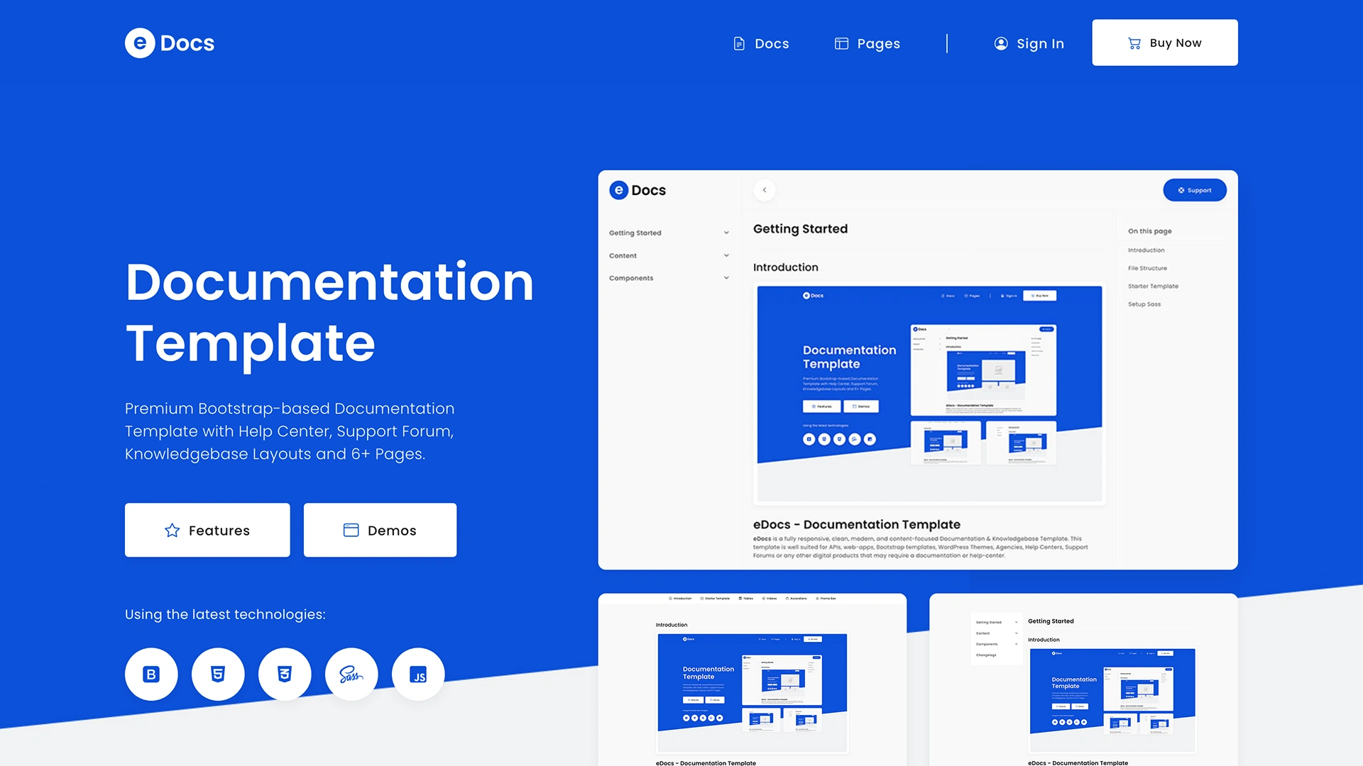 eDocs - Documentation Template