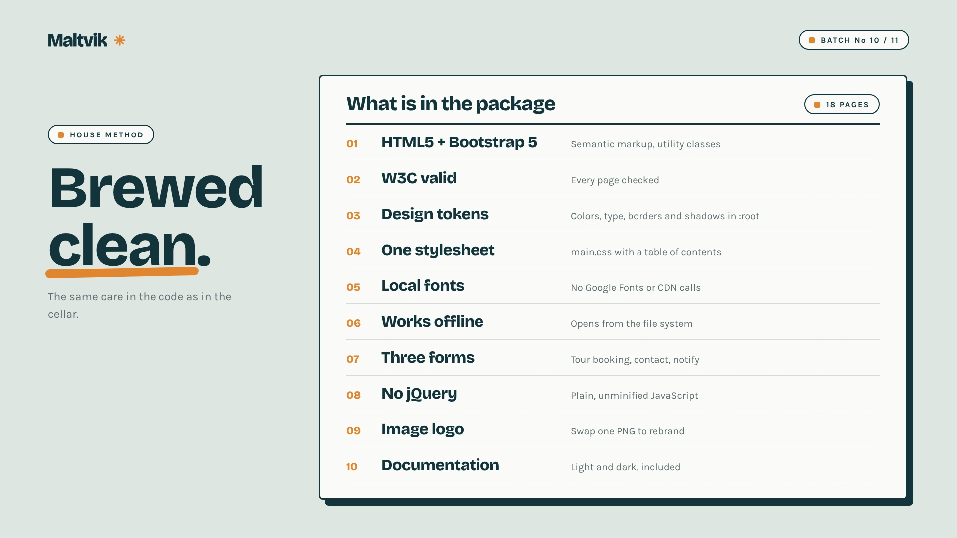 Maltvik - Craft Beer & Brewery HTML Template (Screenshot 9 of 10)