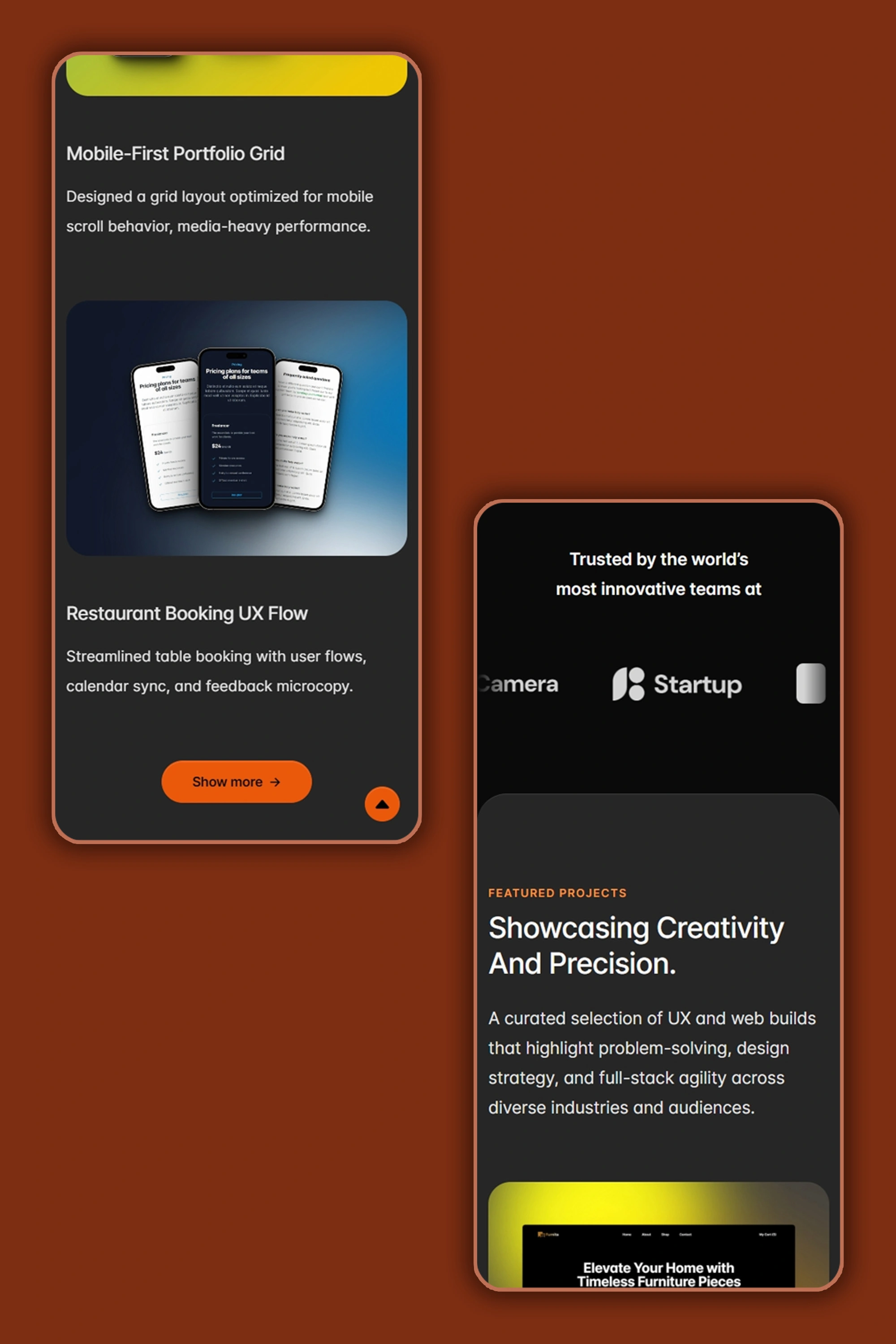 Uxoria - Sleek UX/UI Designer & Web Developer HTML Portfolio Template ...