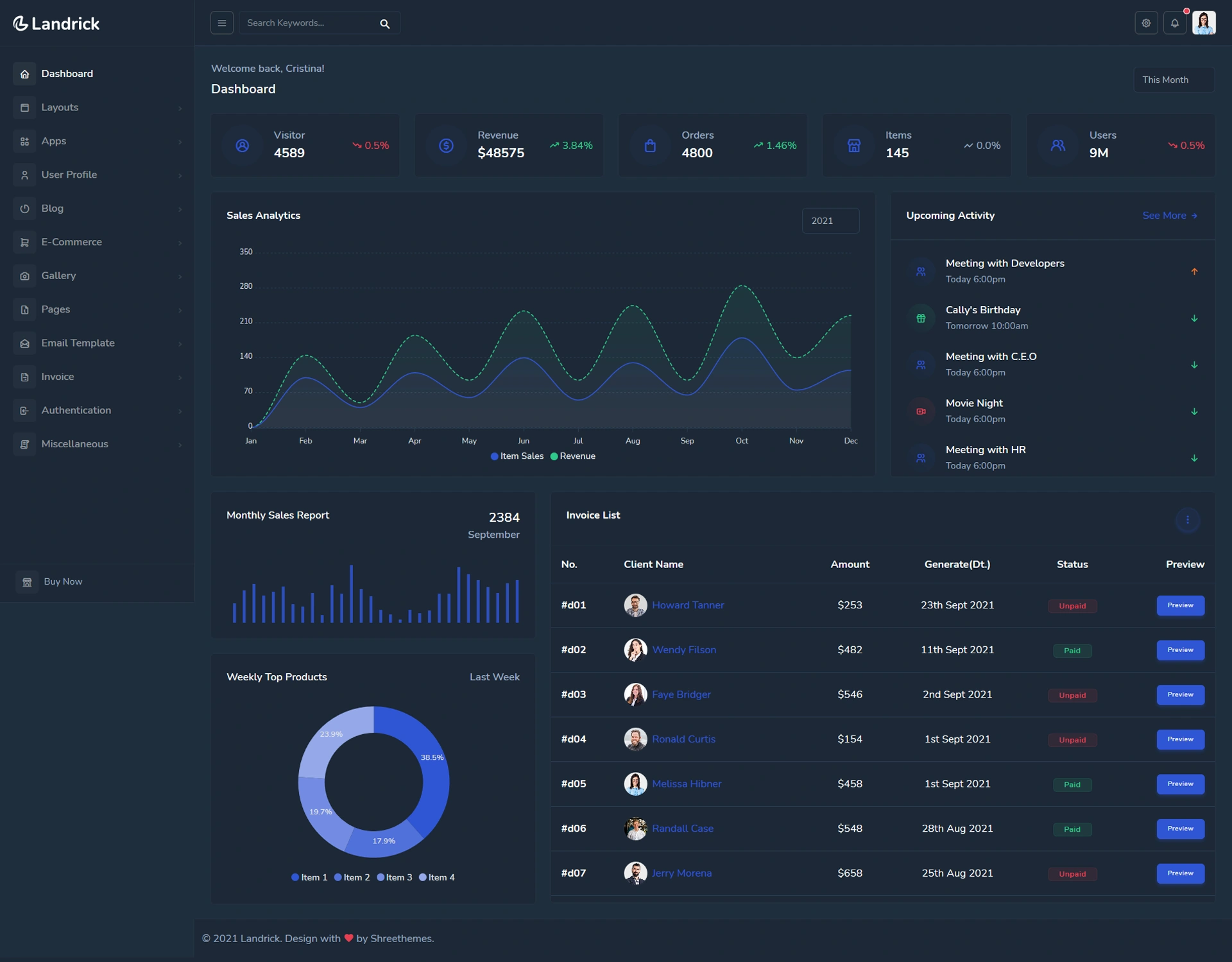 Landrick - Next.js App, Saas & Software Landing & Admin Dashboard Template (Screenshot 23 of 83)