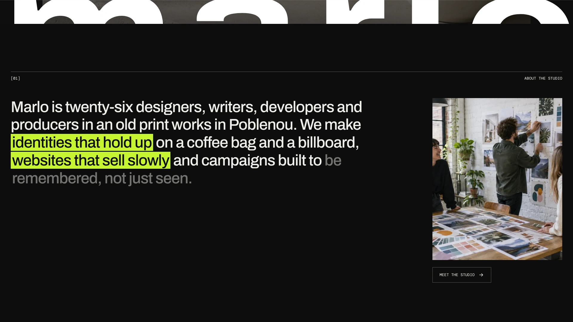Marlo - Creative Agency & Portfolio HTML Template (Screenshot 2 of 20)