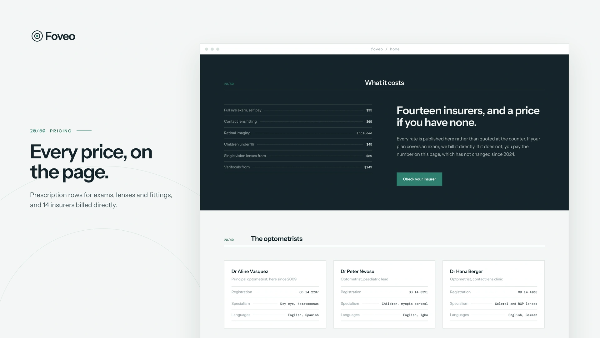 Foveo - Optometrist & Eye Clinic HTML Template (Screenshot 6 of 10)