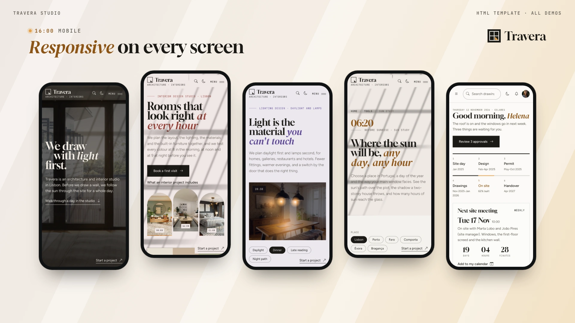 Travera - Architecture & Interior Design HTML Template (Screenshot 9 of 16)