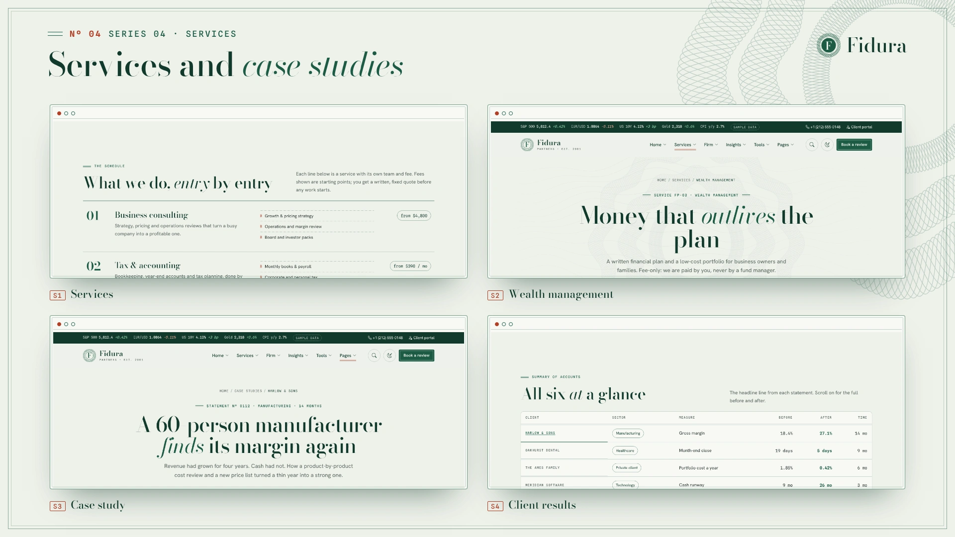 Fidura - Consulting & Finance HTML Template (Screenshot 4 of 17)