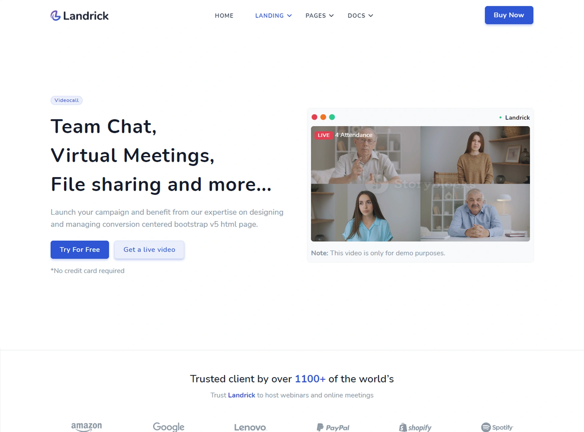Landrick - Next.js App, Saas & Software Landing & Admin Dashboard Template (Screenshot 81 of 83)