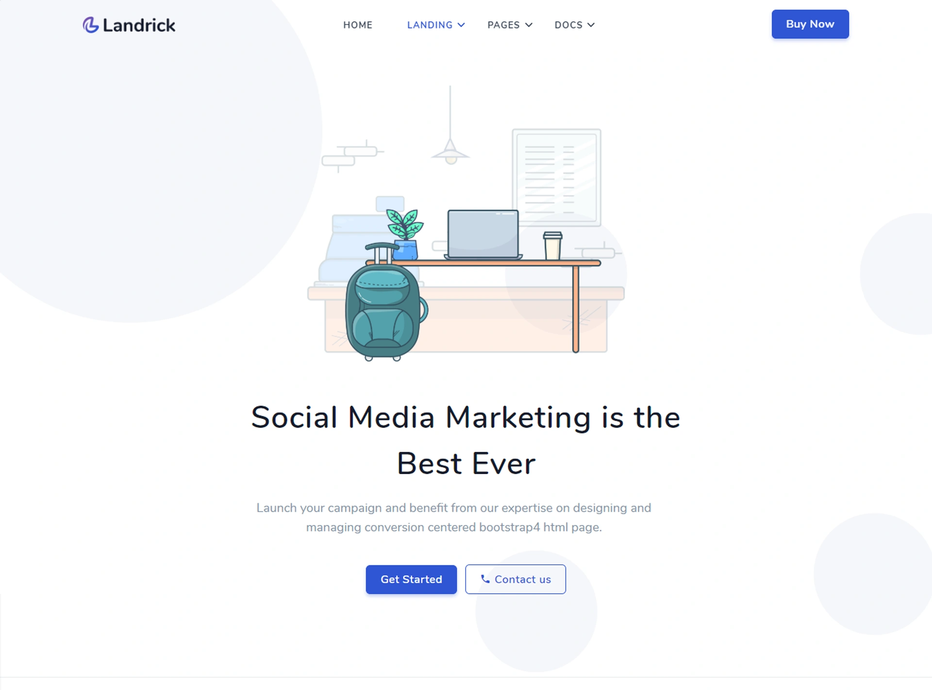Landrick - Next.js App, Saas & Software Landing & Admin Dashboard Template (Screenshot 55 of 83)