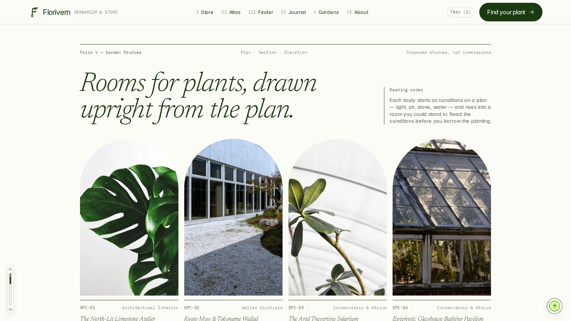 Florivern - Botanical Storefront, Plant Shop & Herbarium Framer Template (Screenshot 14 of 20)
