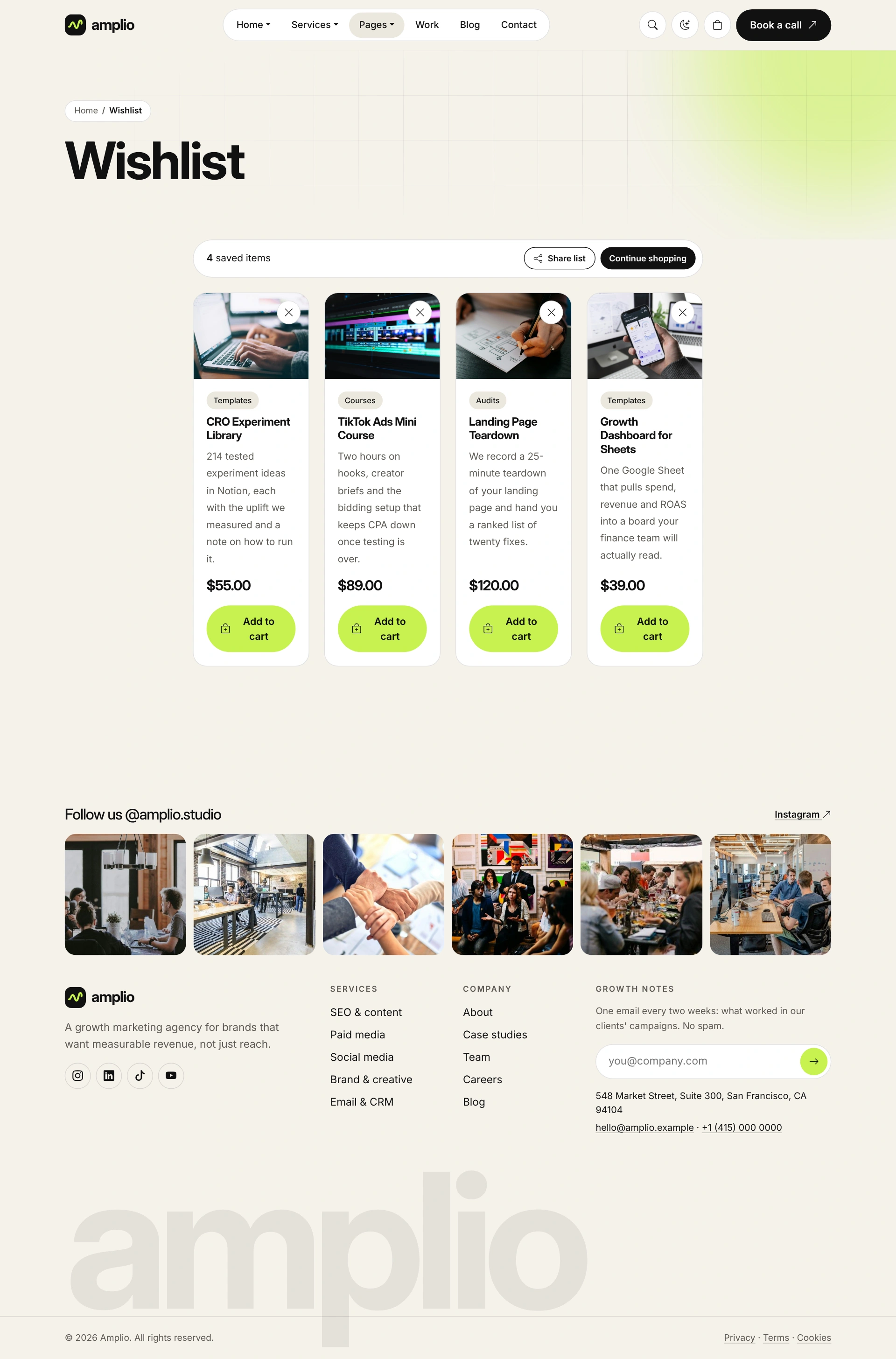 Amplio - Digital Marketing Agency WordPress Theme (Screenshot 55 of 66)