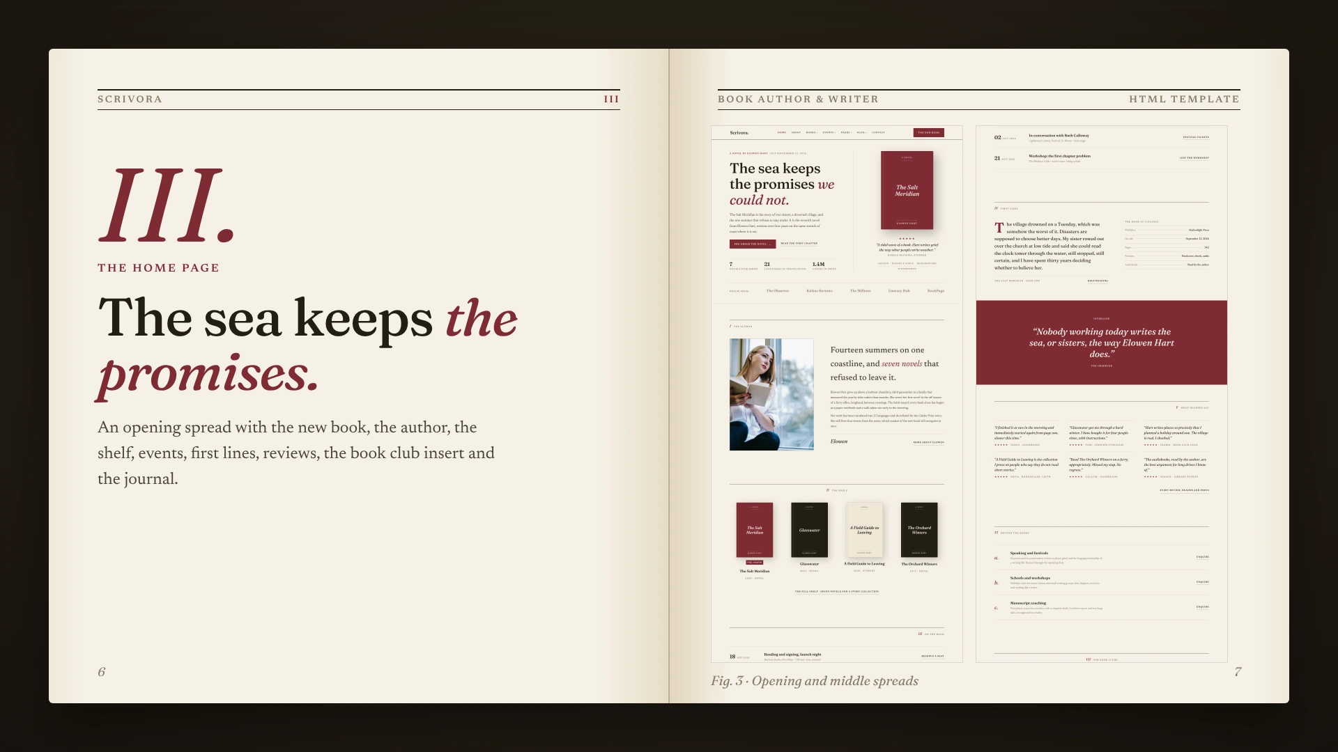 Scrivora - Book Author & Writer HTML Template (Screenshot 2 of 10)