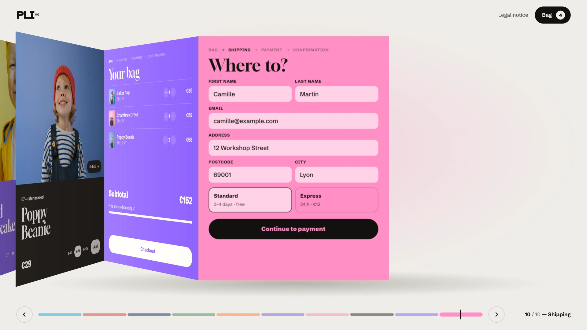 Leporello - Fold-Out Bootstrap E-commerce Template for Small Shops (Screenshot 7 of 18)