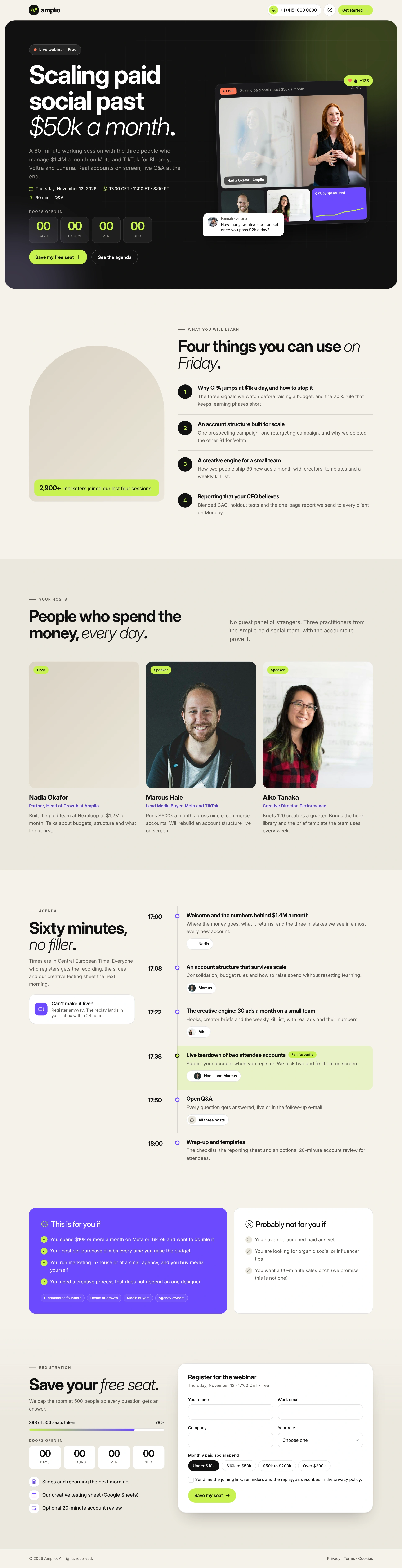 Amplio - Digital Marketing Agency WordPress Theme (Screenshot 37 of 66)