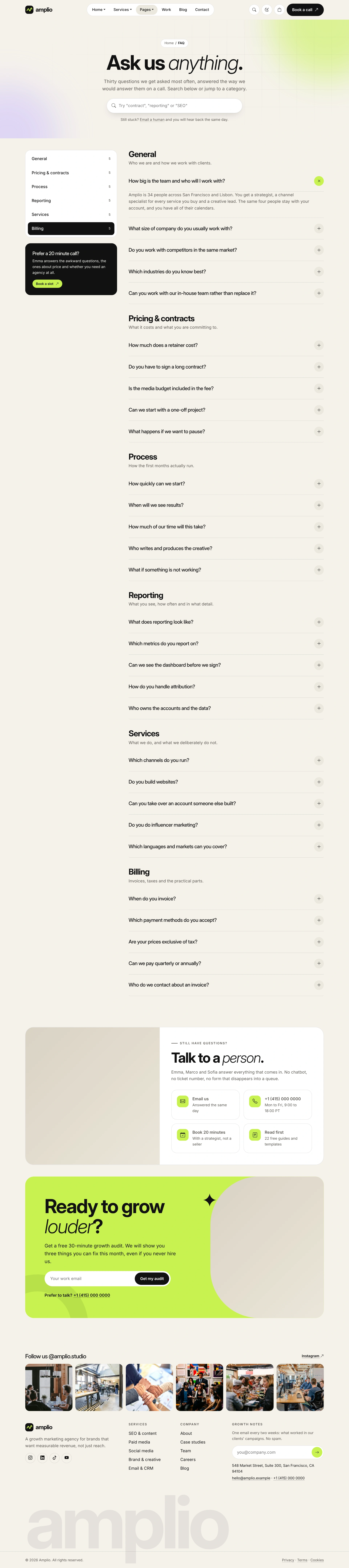 Amplio - Digital Marketing Agency WordPress Theme (Screenshot 64 of 66)