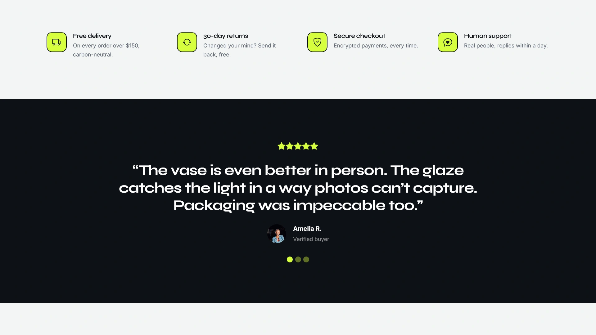 Kiln - Modern Homeware & Furniture eCommerce HTML Template (Screenshot 4 of 5)