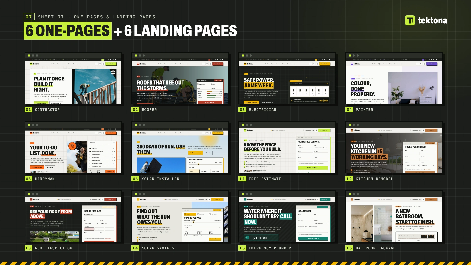 Tektona - Construction & Renovation WordPress Theme (Screenshot 7 of 12)