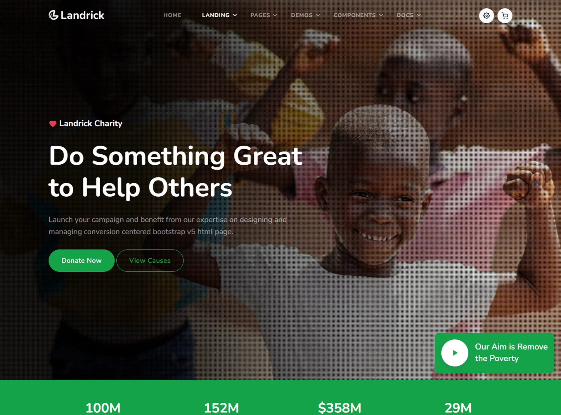 Landrick - Next.js App, Saas & Software Landing & Admin Dashboard Template (Screenshot 8 of 83)
