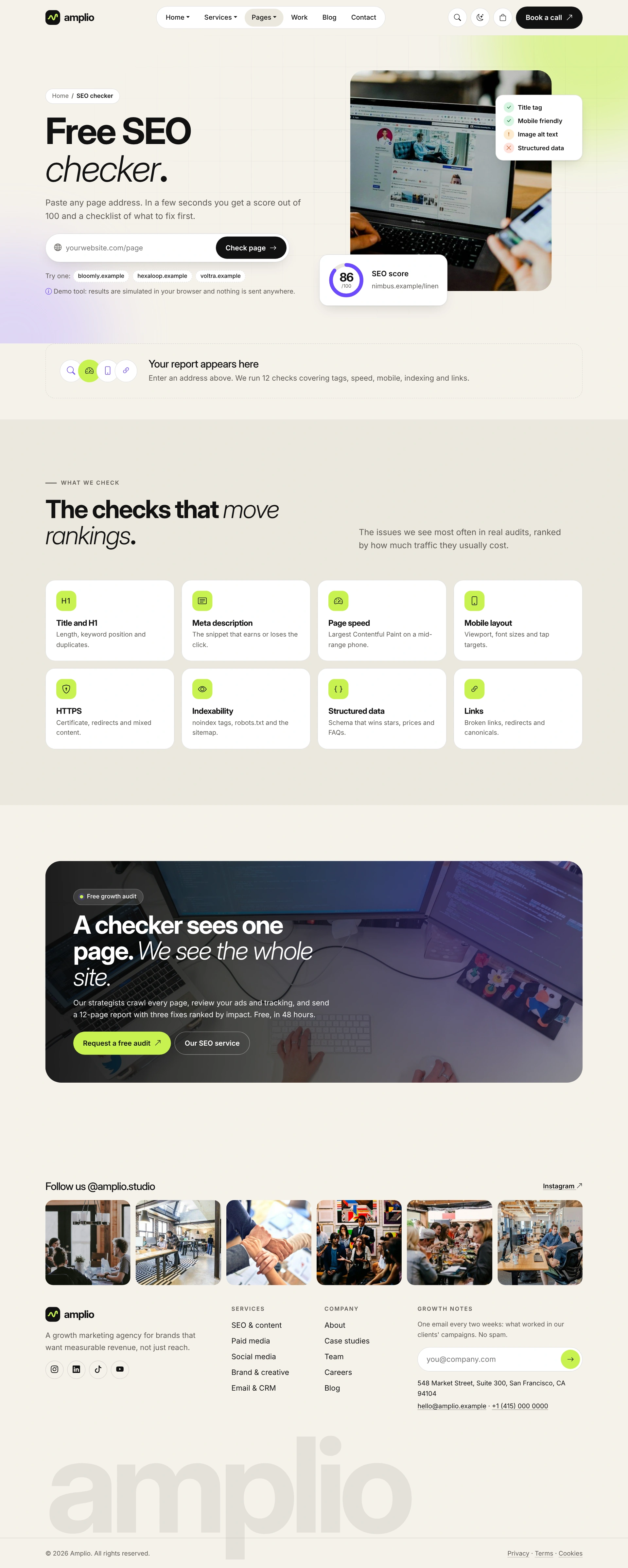 Amplio - Digital Marketing Agency WordPress Theme (Screenshot 49 of 66)