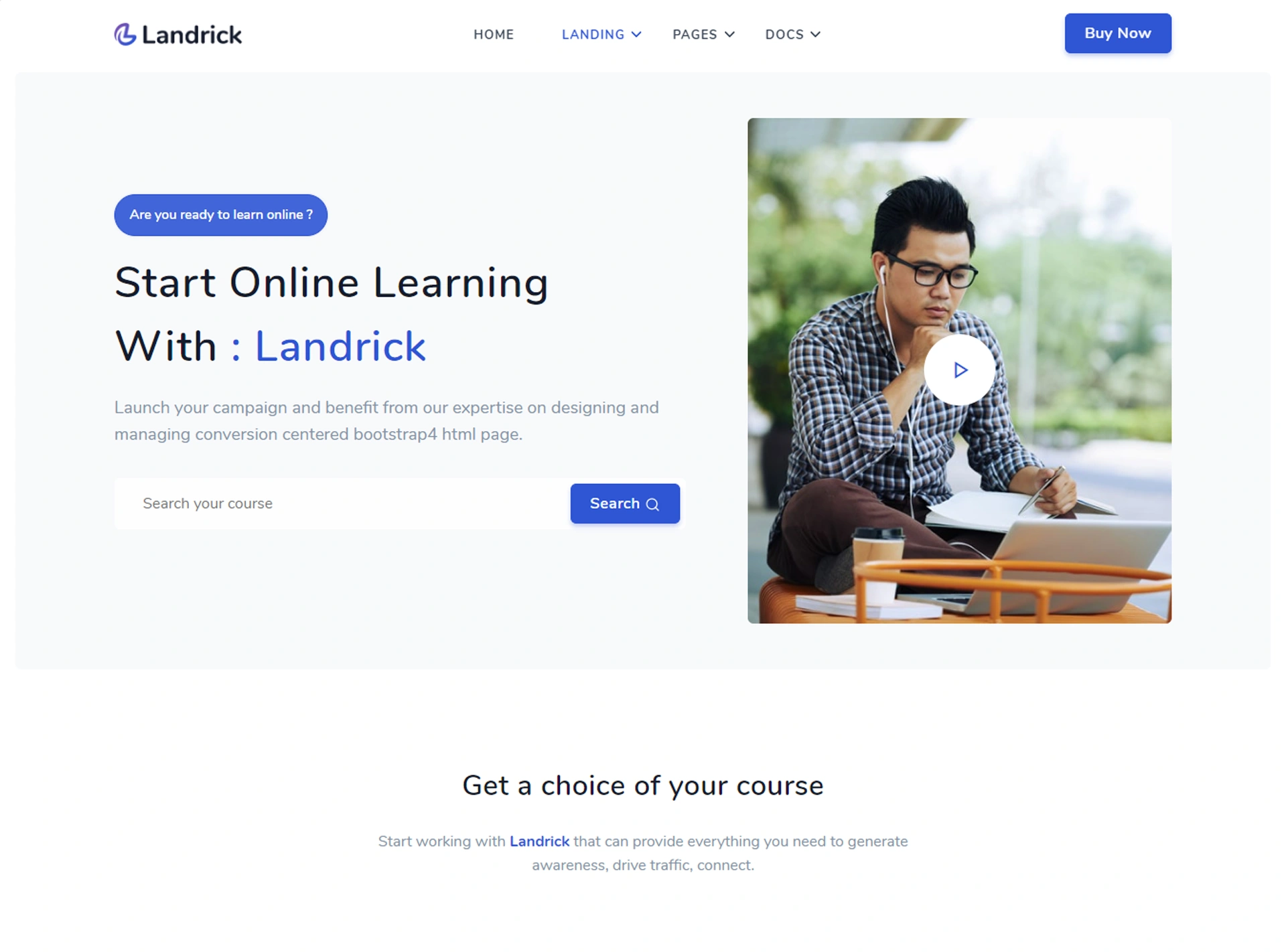 Landrick - Next.js App, Saas & Software Landing & Admin Dashboard Template (Screenshot 61 of 83)