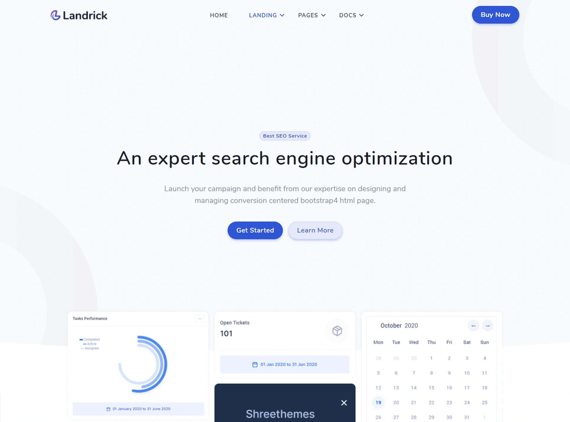 Landrick - Next.js App, Saas & Software Landing & Admin Dashboard Template (Screenshot 72 of 83)