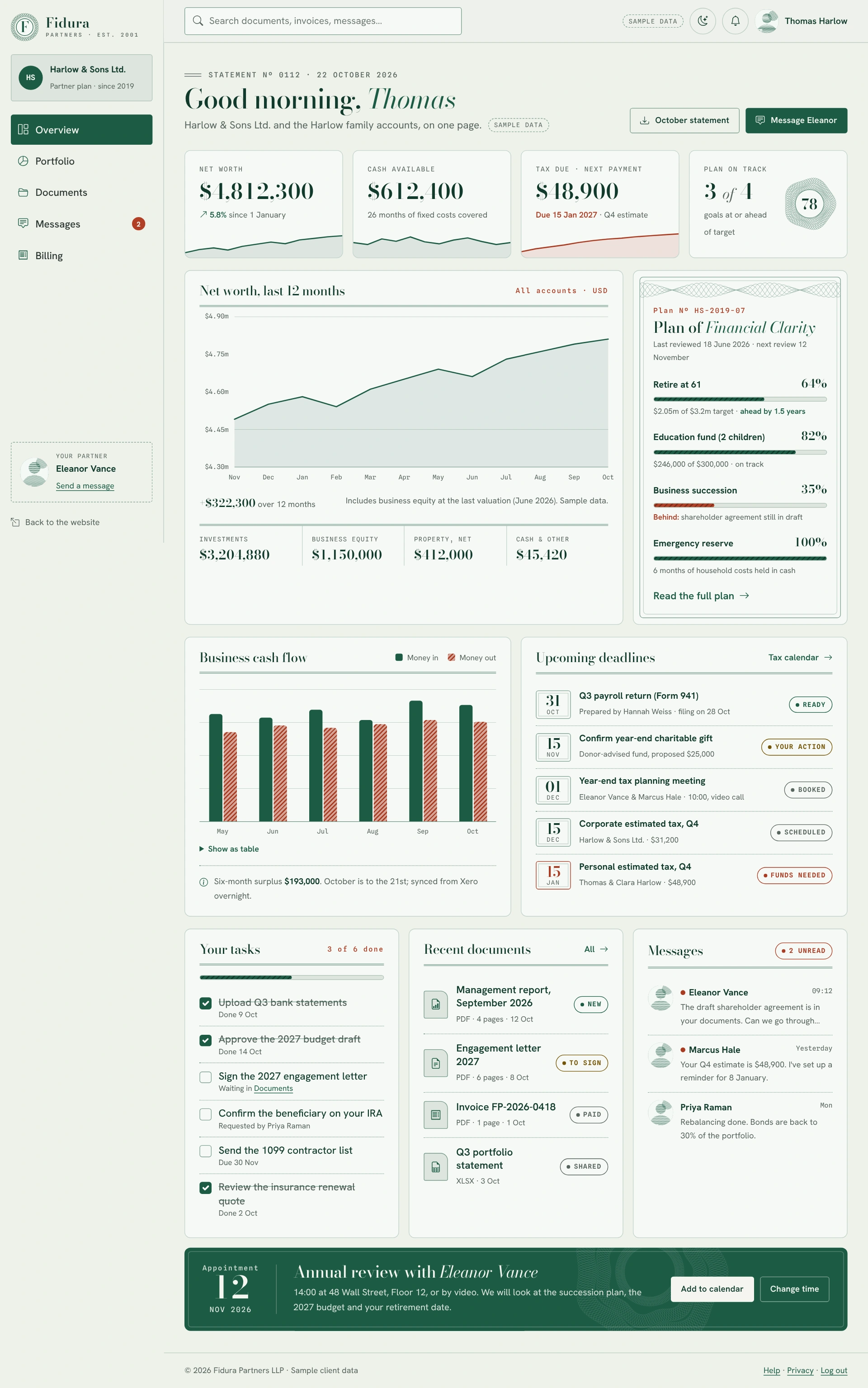 Fidura - Consulting & Finance WordPress Theme (Screenshot 17 of 18)
