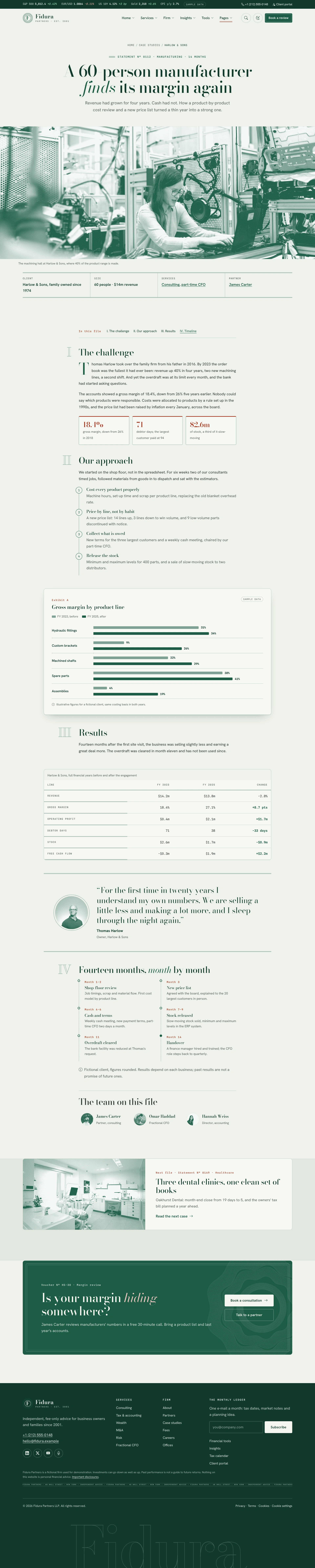 Fidura - Consulting & Finance HTML Template (Screenshot 17 of 17)