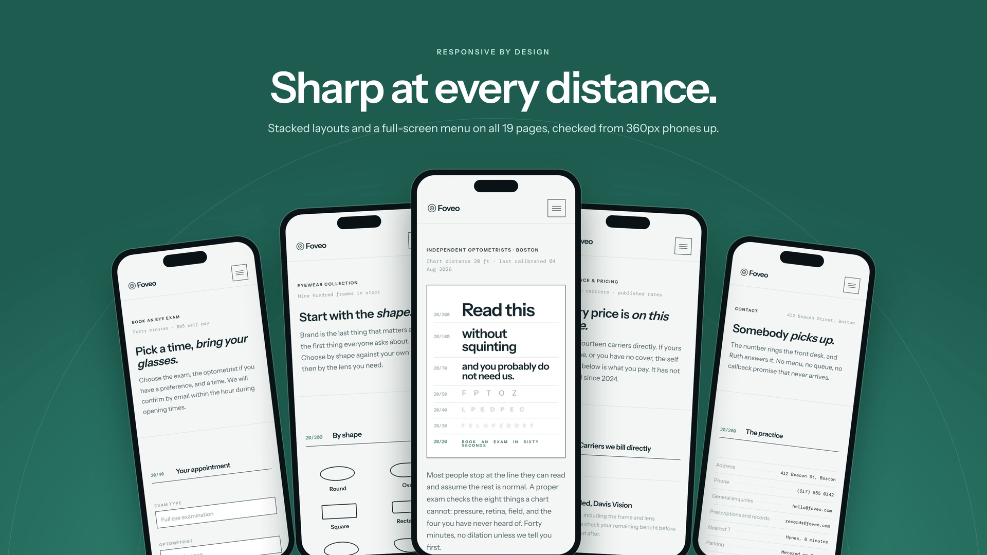 Foveo - Optometrist & Eye Clinic HTML Template (Screenshot 3 of 10)