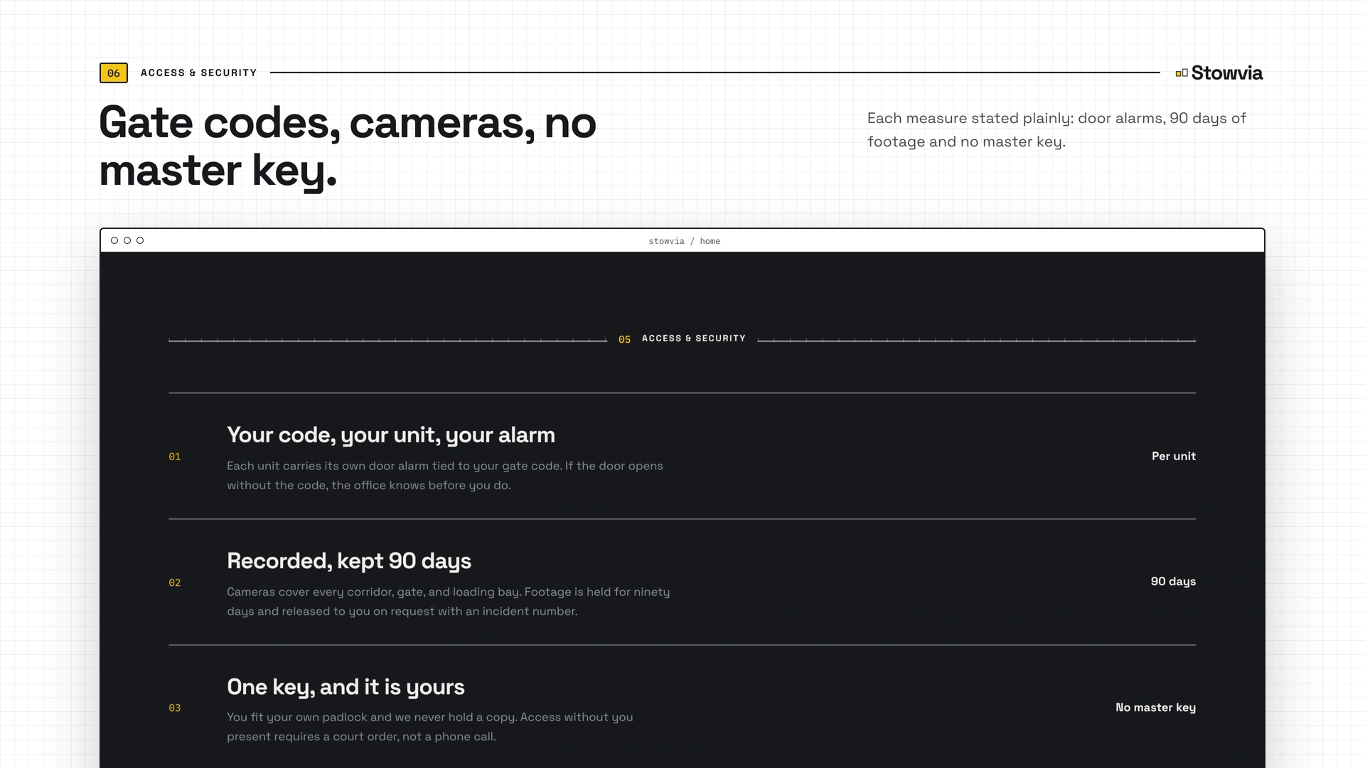 Stowvia - Self Storage & Facility HTML Template (Screenshot 9 of 10)