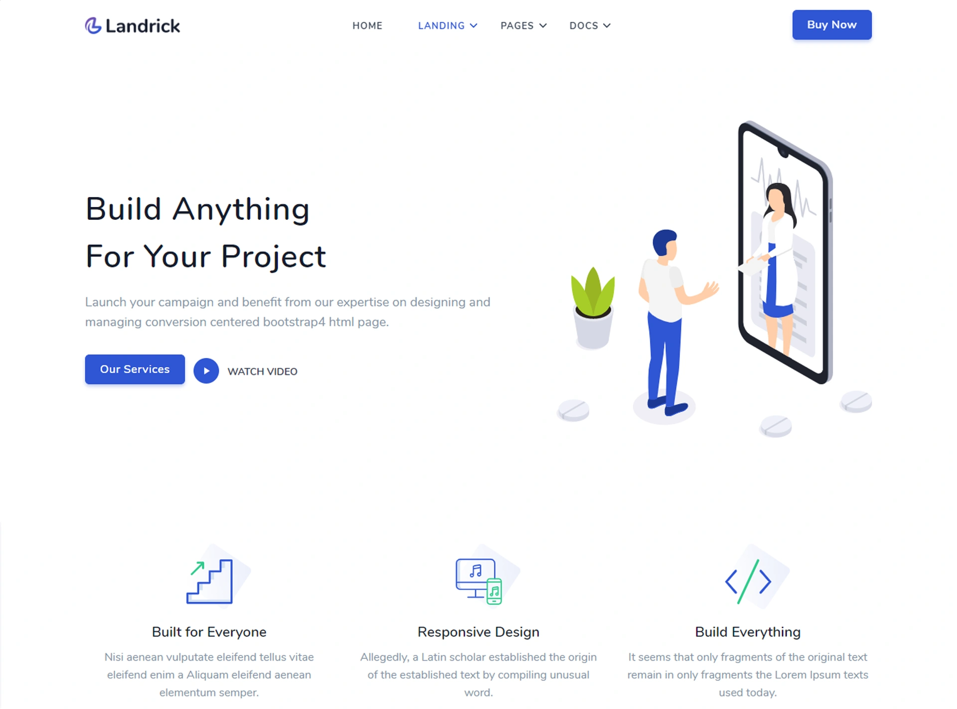 Landrick - Next.js App, Saas & Software Landing & Admin Dashboard Template (Screenshot 73 of 83)