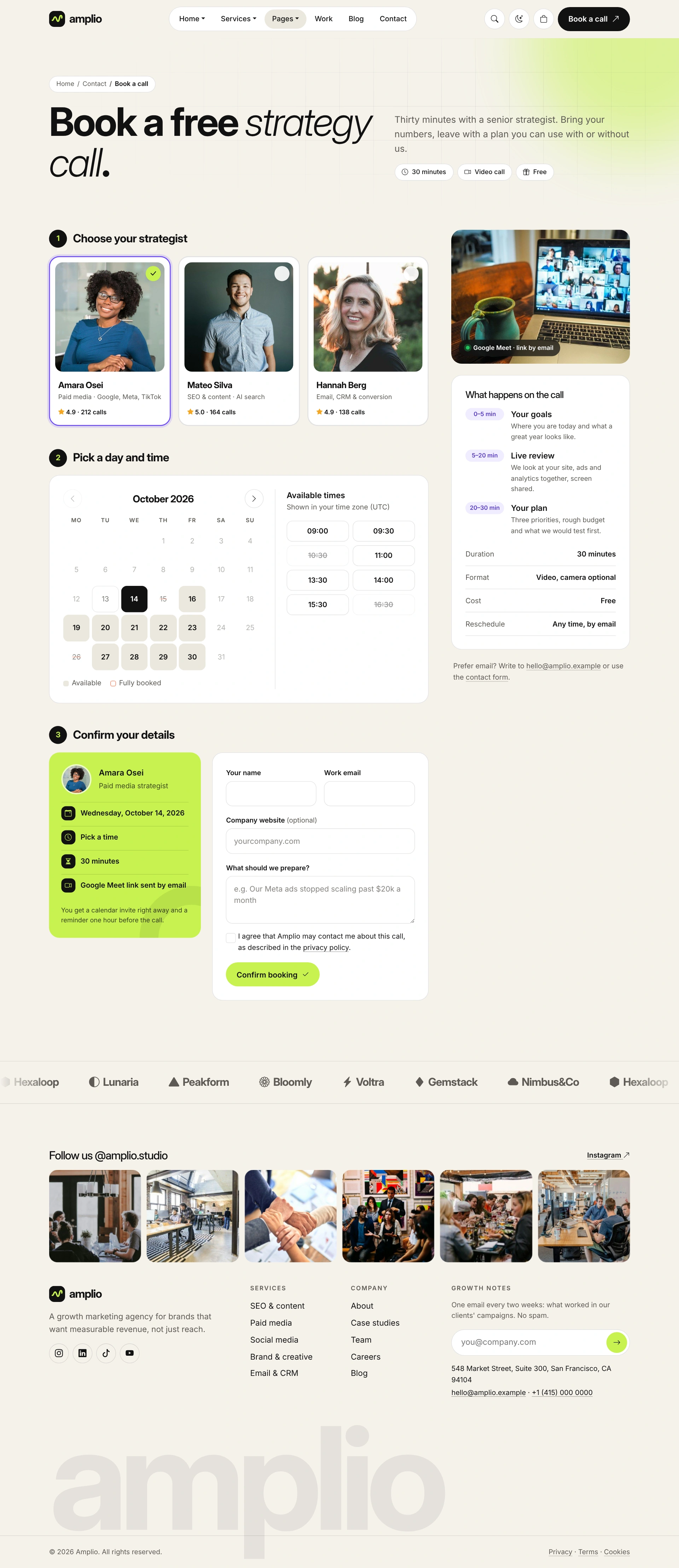 Amplio - Digital Marketing Agency WordPress Theme (Screenshot 50 of 66)