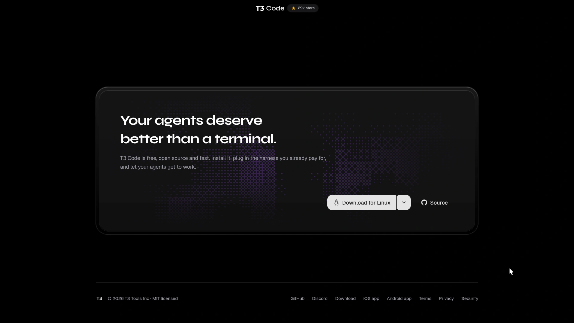 T3Codes - Modern AI Animated Sass Landing Page with Scroll Animations (Screenshot 1 of 3)