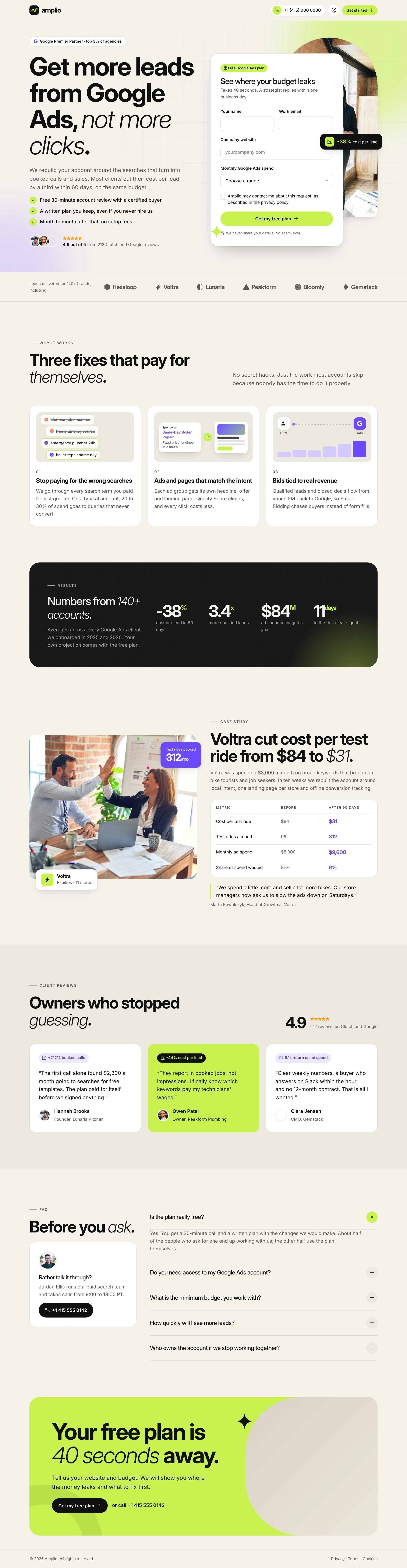 Amplio - Digital Marketing Agency WordPress Theme (Screenshot 34 of 66)