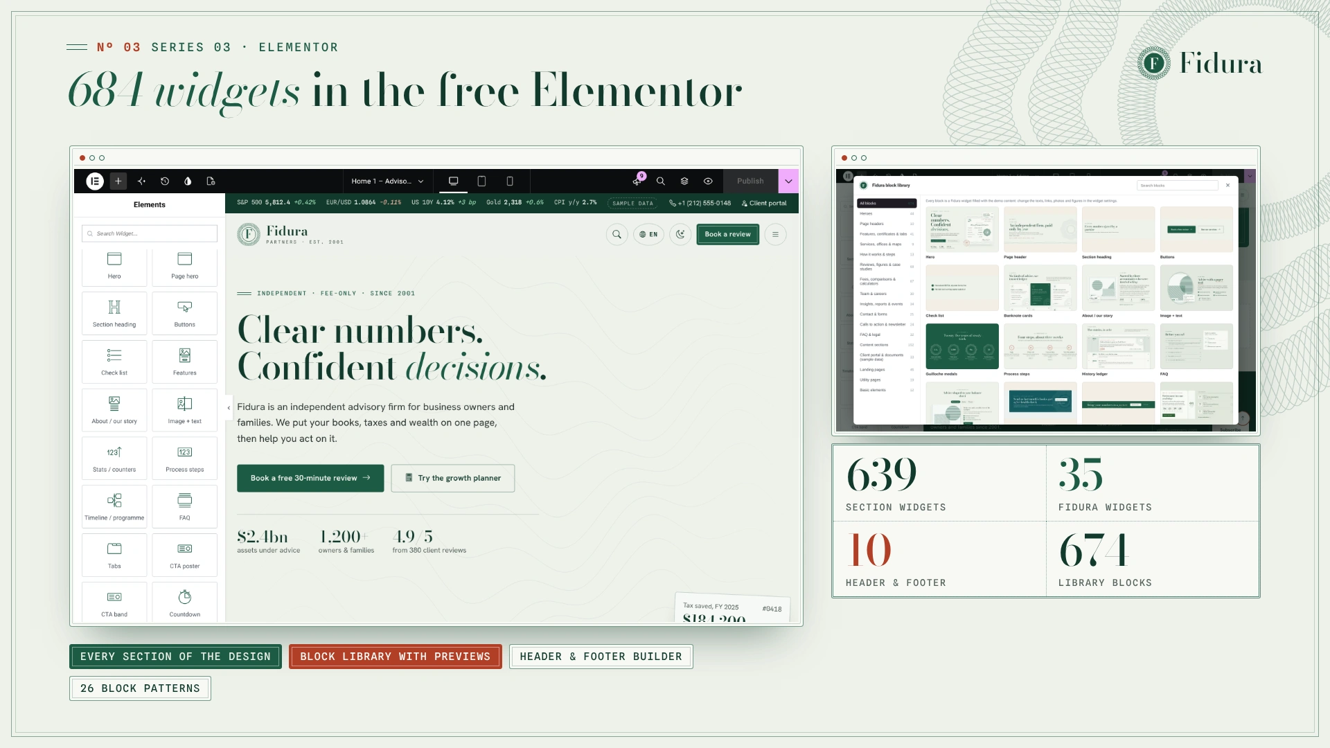 Fidura - Consulting & Finance WordPress Theme (Screenshot 3 of 18)