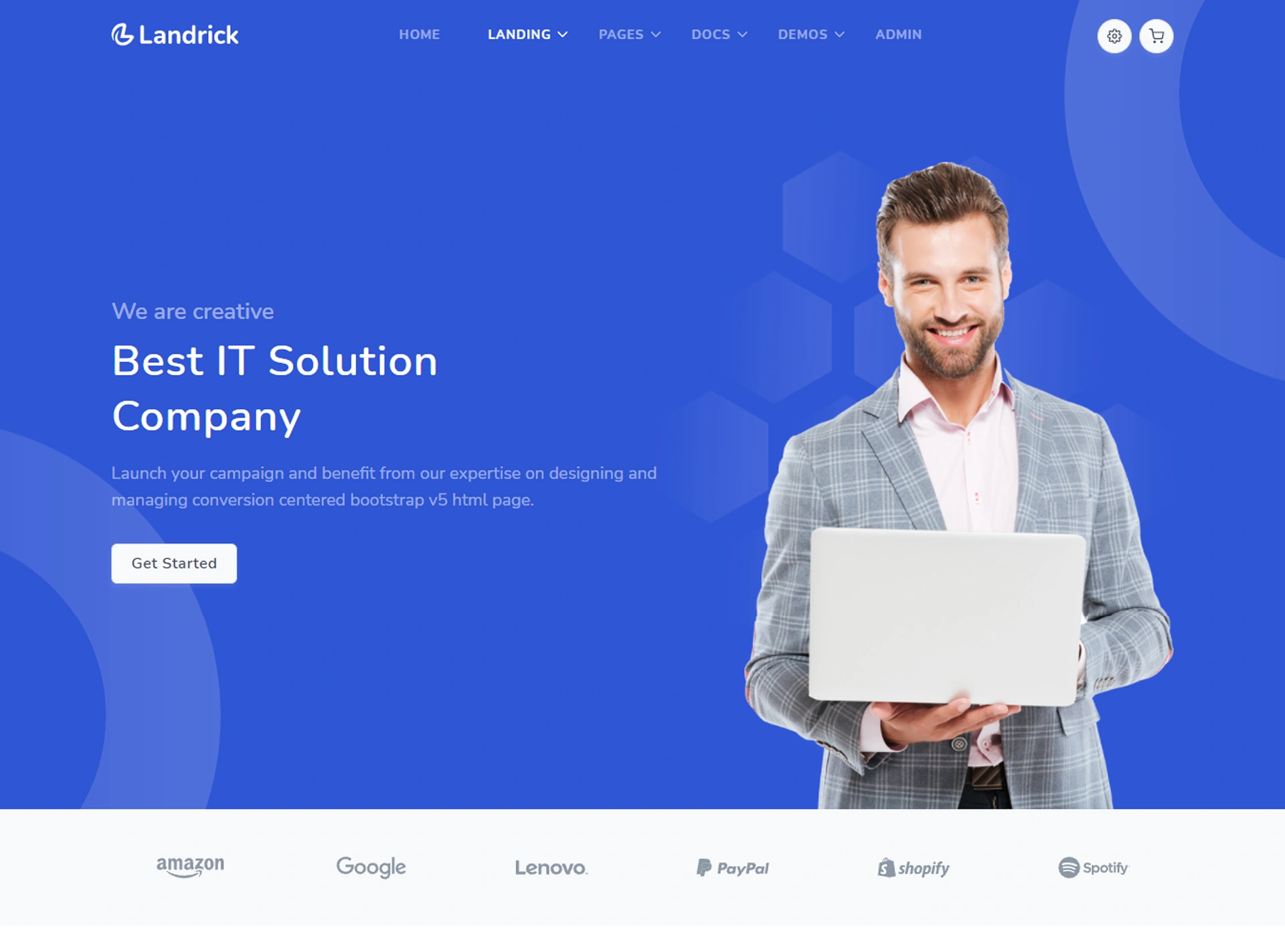 Landrick - Next.js App, Saas & Software Landing & Admin Dashboard Template (Screenshot 45 of 83)