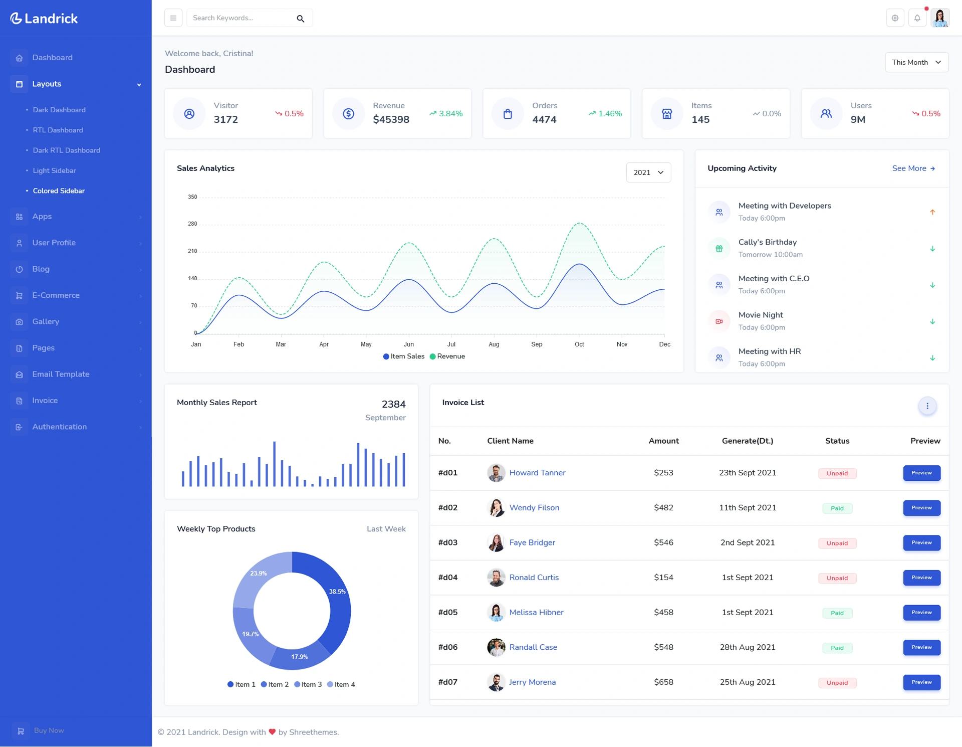 Landrick - Next.js App, Saas & Software Landing & Admin Dashboard Template (Screenshot 21 of 83)