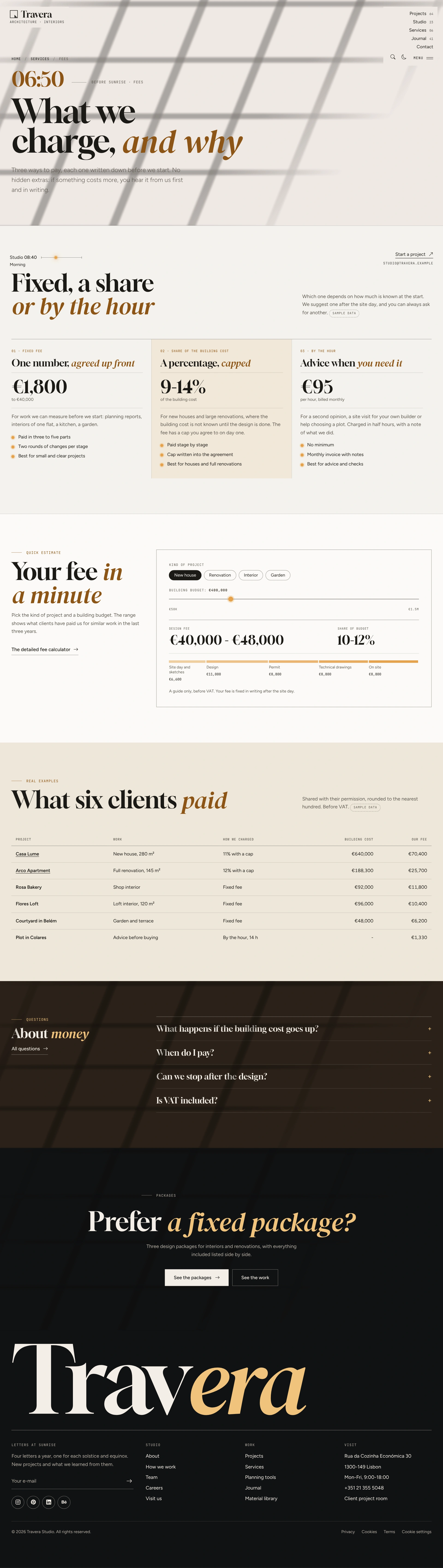 Travera - Architecture & Interior Design HTML Template (Screenshot 16 of 16)