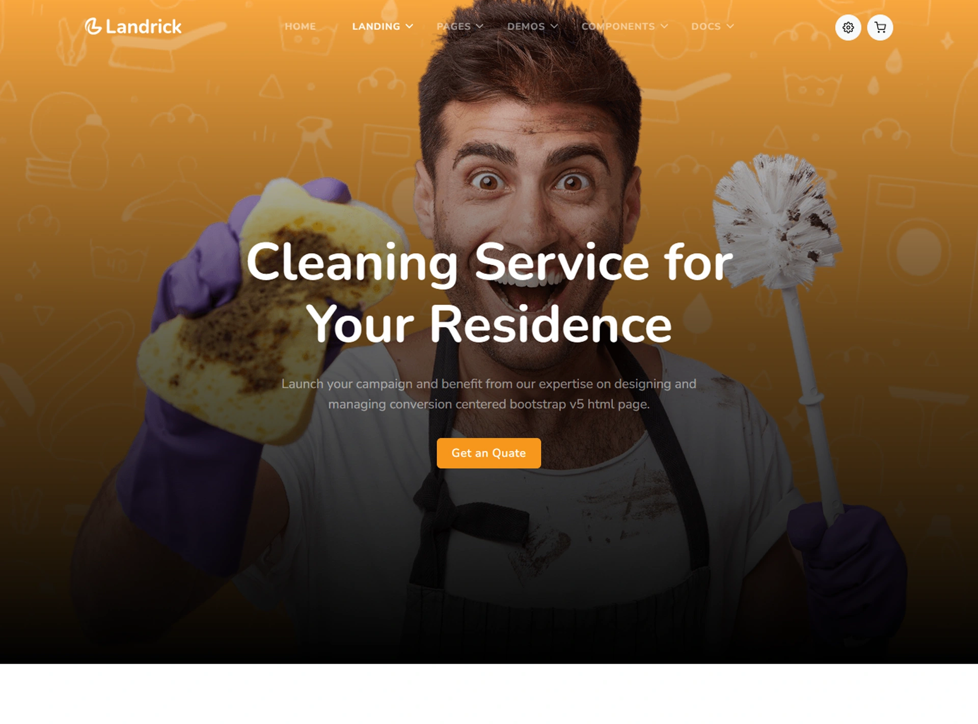 Landrick - Next.js App, Saas & Software Landing & Admin Dashboard Template (Screenshot 11 of 83)