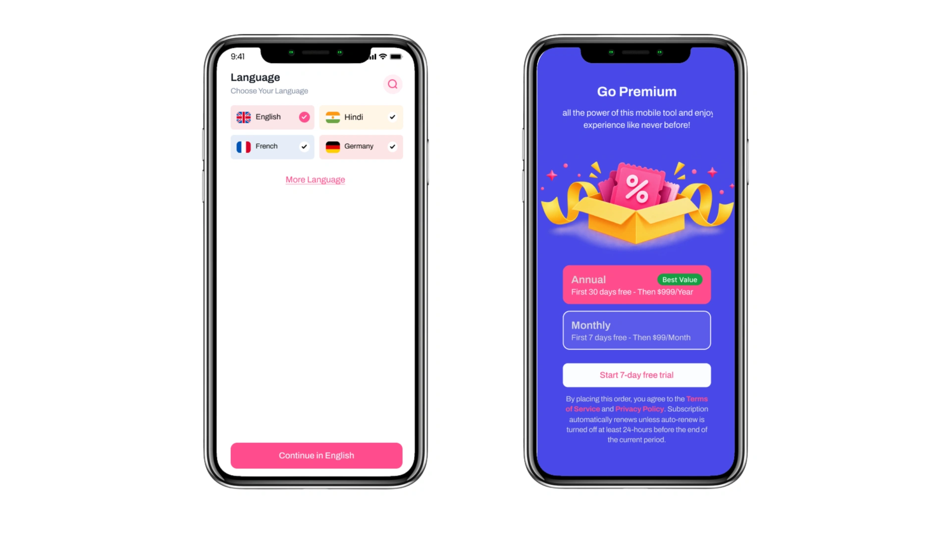 Loviya - Modern Dating & Matchmaking App UI Kit (Screenshot 14 of 17)