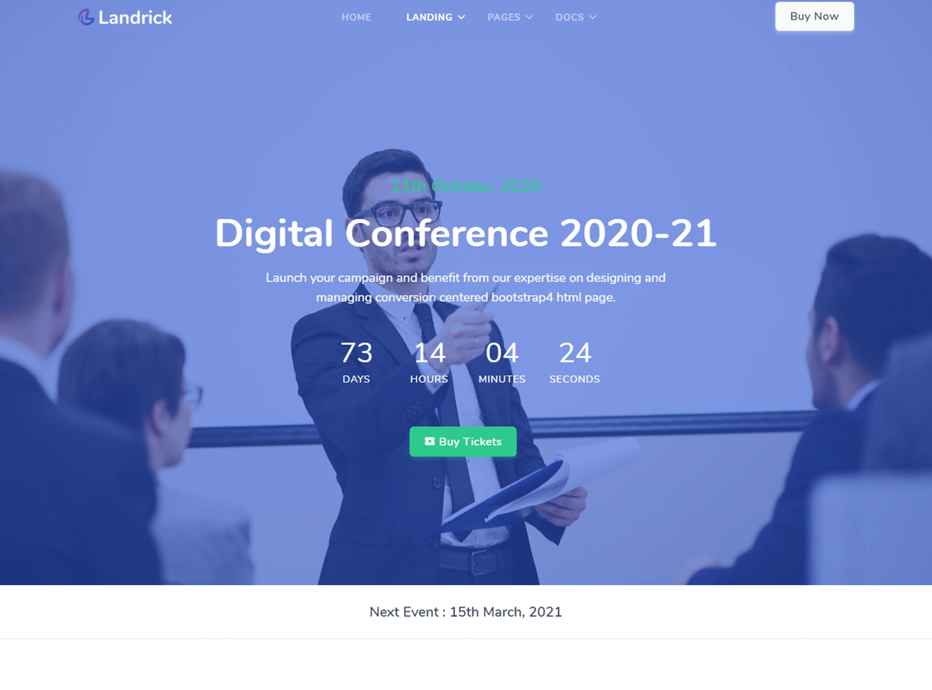 Landrick - Next.js App, Saas & Software Landing & Admin Dashboard Template (Screenshot 30 of 83)