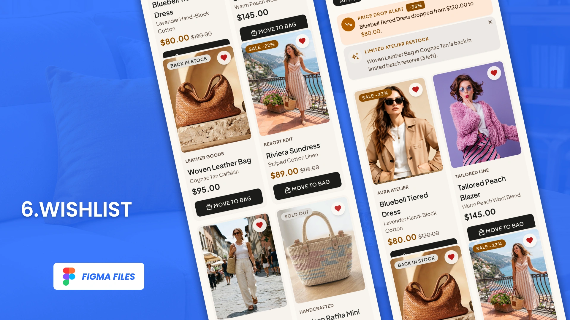 AURA - Fashion E-Commerce Figma Template (Screenshot 6 of 7)