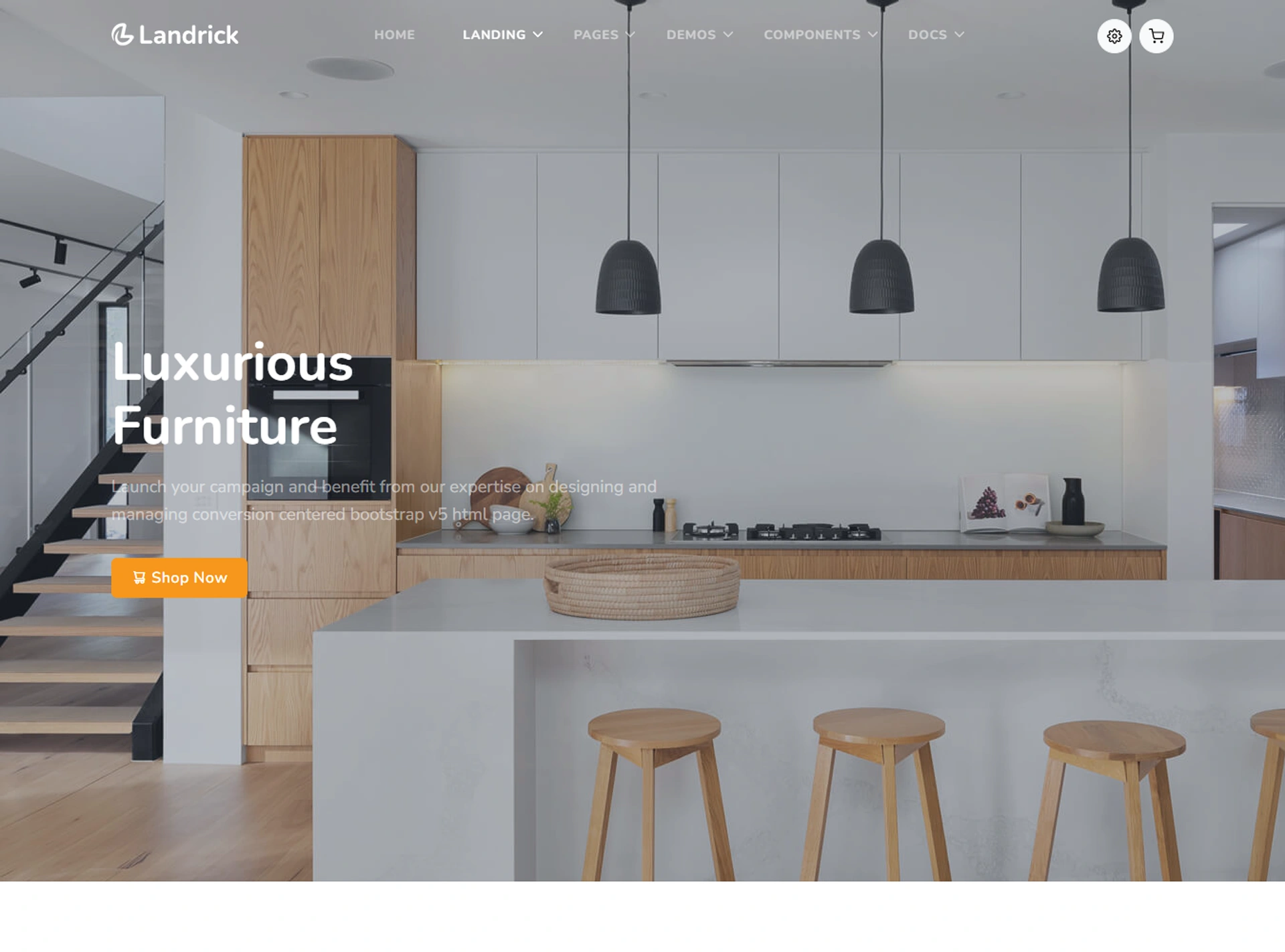 Landrick - Next.js App, Saas & Software Landing & Admin Dashboard Template (Screenshot 34 of 83)